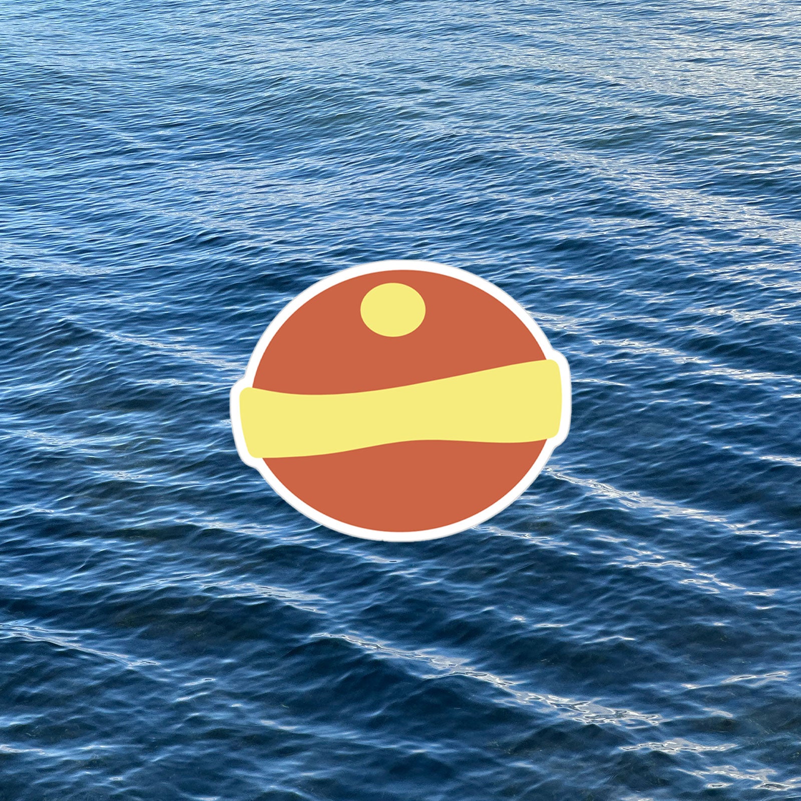 Beach Buoy Logo - Sticker